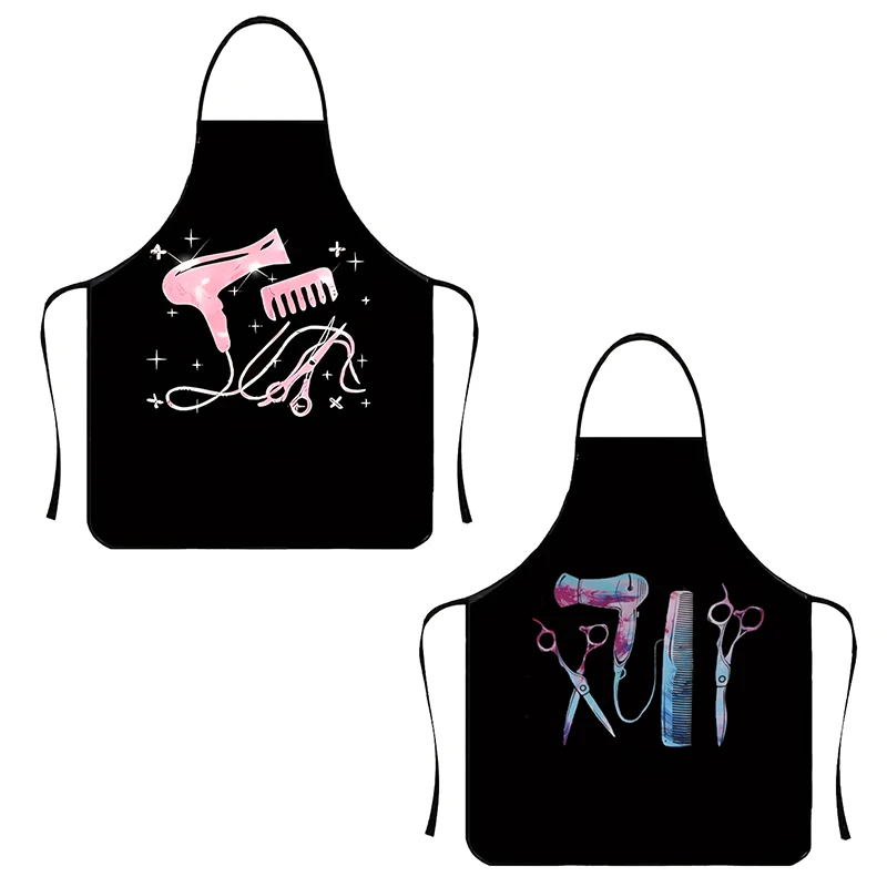 Hairstylist Aprons For Women Hair Stylist Apron For Salon Home Hair Cutting Oxford Cloth Fabric