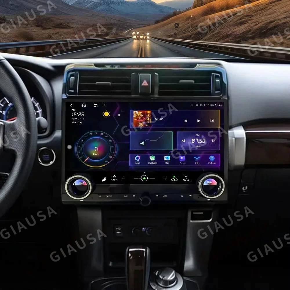 

13.3" Android 14 For Toyota Land Cruiser Prado 2010-2023 CarPlay Touch Screen Multimedia Auto Car Radio GPS 4G WIFI Head Unit