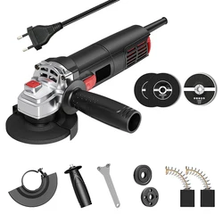 4.2-Amp 710W 11000RPM Brush Cordless Angle Grinder Electric Grinding Cutting Polishing Power Tool Cutting Polishing Cutter