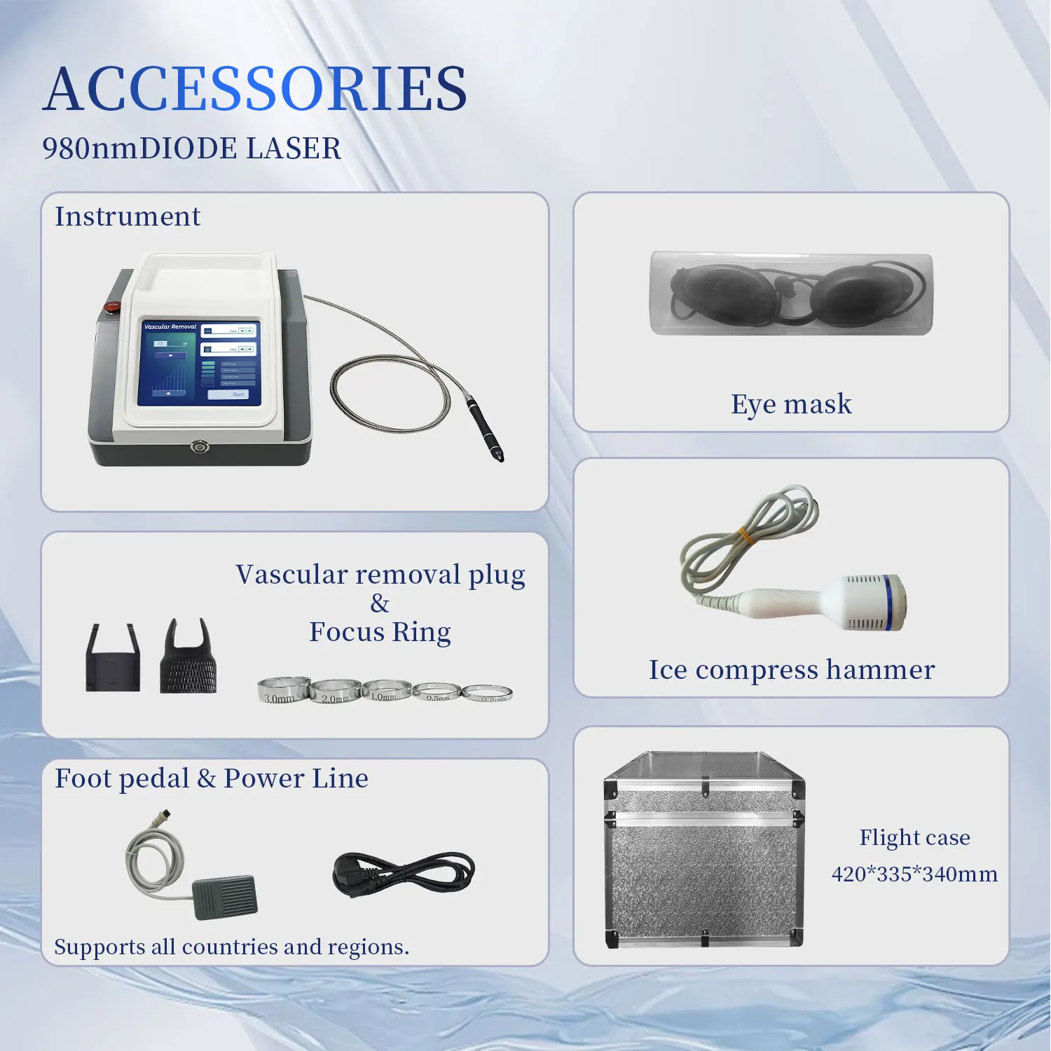 2026 980nm Diode Laser Skin Therapy Machine Precise Efficient Vascular Red Vein Removal Non‑Invasive Professional Salon Beauty