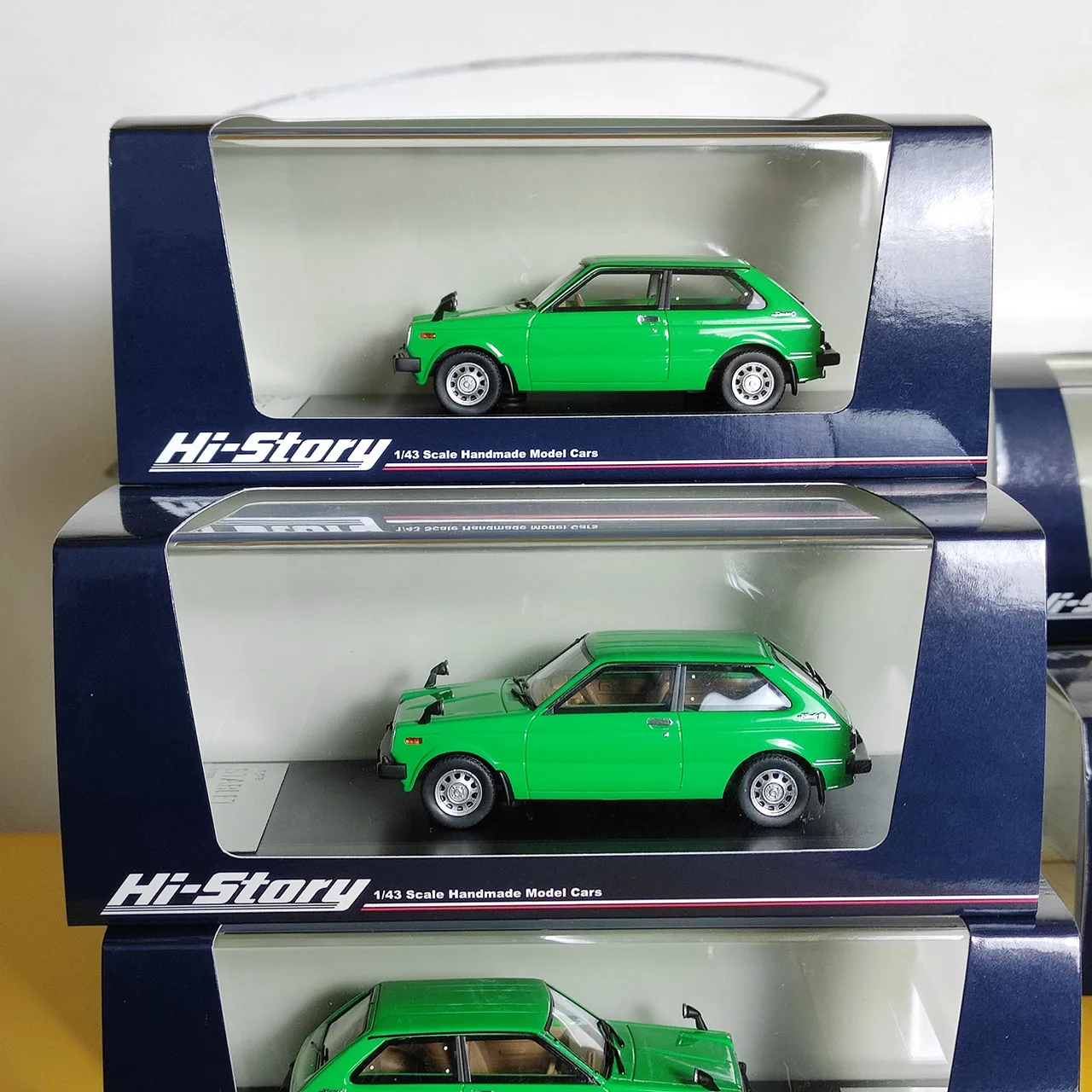 Hi-Story 1:43 Scale Toyota STARLET S 1978 Resin Car Model Collectible Toy Gift Souvenir Display Ornament