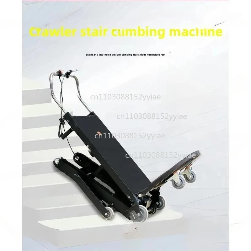 

Гусеничный грузовик с ручным нажатием для строительных площадок — загрузка товаров на верхнем этаже Популярное мобильное оборудование для кранов