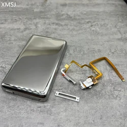 silver thick housing case cover white headphone jack for iPod 5th video 6th 7th classic SSD CF upgrade