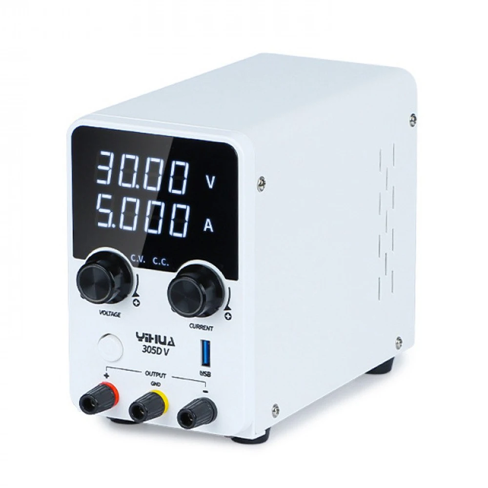 High-precision DC Regulated Power Supply 30V 5A Smart Temperature-Controlled USB Fast Charging/Multiple Protection Power Supply