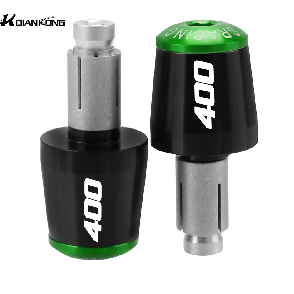 

For KAWASAKI NINJA400 ninja 400 400r 2018-2024 Handlebar Gear Balanced Plug Slider Handlebar Grips Cap Handle Bar Cap End Plugs