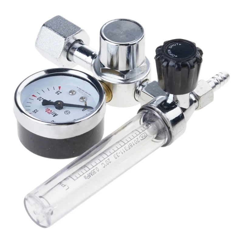  Energy Saving Argon Flows Control Regulator Welding Flows Meter For Welding Equipment 0-25L Min Adjustable Output