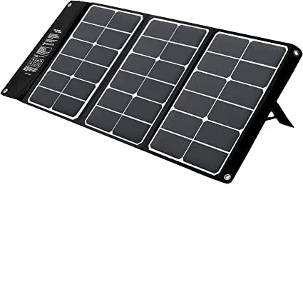

Hot Selling IP65 Waterproof Foldable ETFE Camping Emergency Solar Panels Power