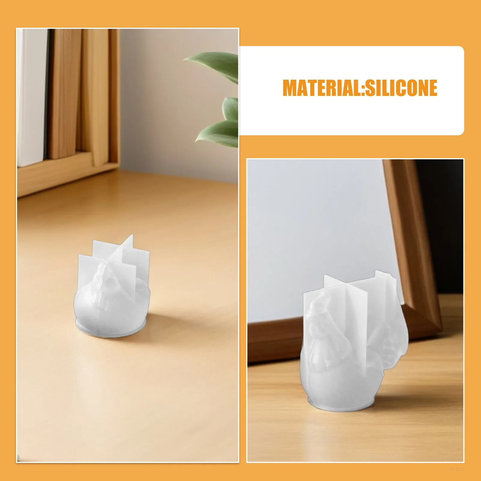 3Pcs Easter Decoration Mold 3D Animal Silicone Molds for Resin Chocolate Making Chicken Farm Craft Baking Cake Decoration