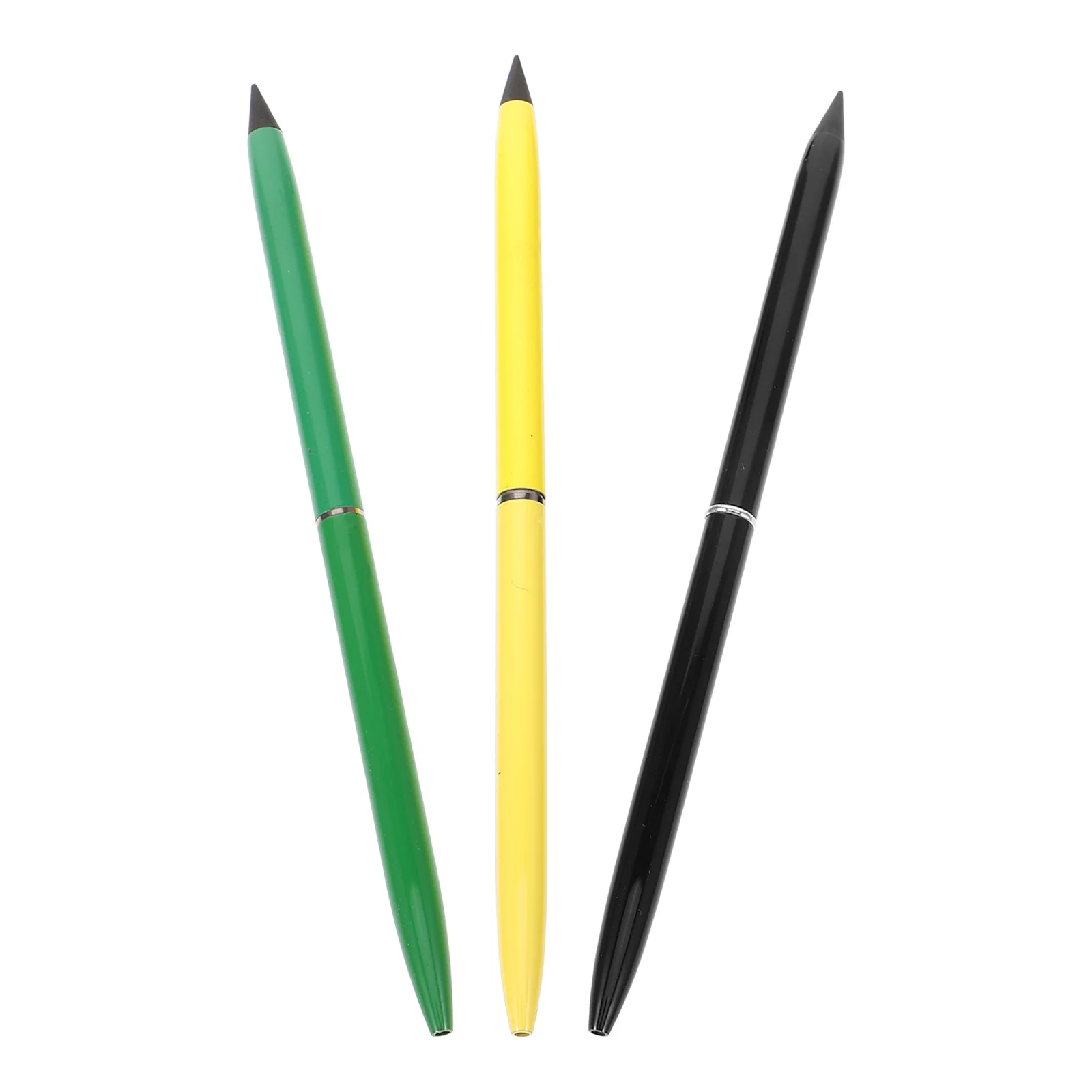 

3 шт. вечные карандаши легкие металлические карандаши для студентов-художников плавного письма вечный карандаш