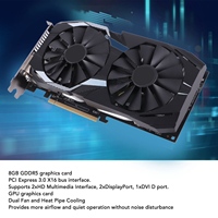 Graphics Card Game Graphics Card 1460MHz  Frequency 4096x2160 Resolution RX590 8GB GDDR5 256bit PCI Express 3.0 X16 for PC