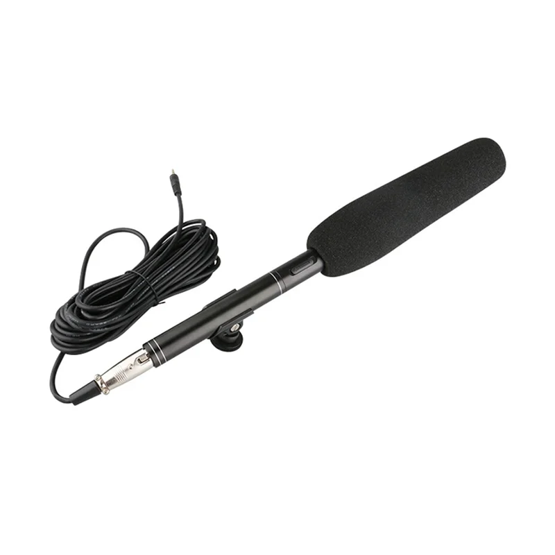 ABAN Professional Condenser Microphone Interview Recording Vlog Live Mic for //p. /DSLR Camera Camcorder-280X22mm
