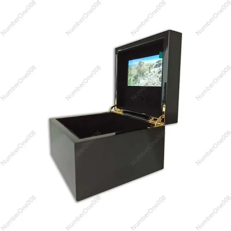 

4.3-Inch Screen That Displays Videos And Pictures Black Surprise Gift Box Measures 14*14*10cm