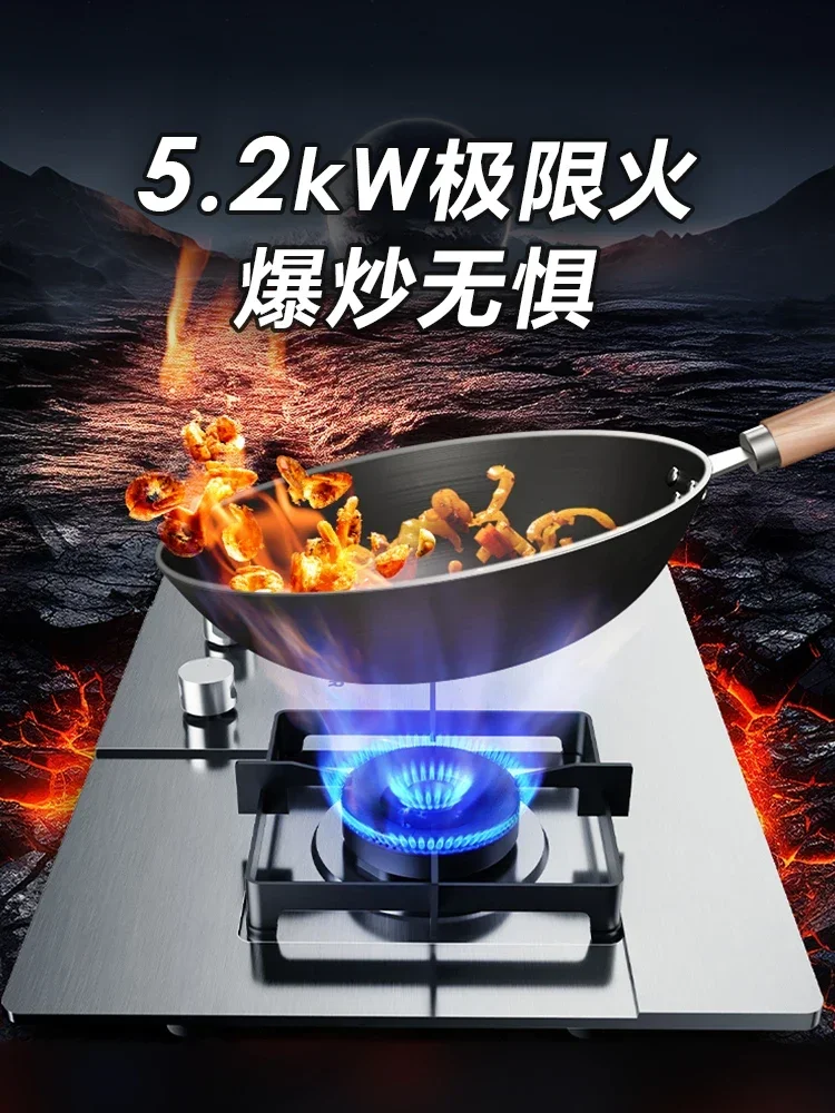 Fashionable and Efficient Gas Stove with Double Burner for Natural Gas and LPG