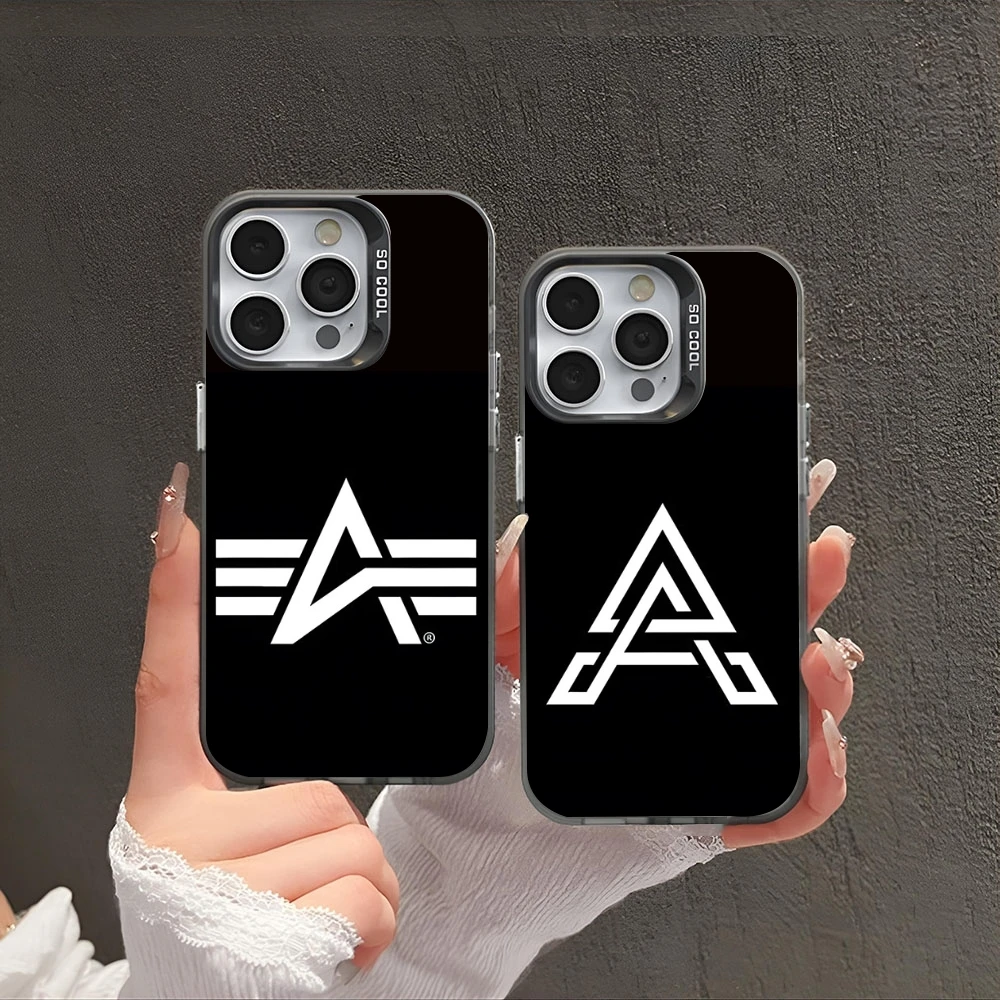 Jacket Alpha Industries Phone Case Black White Cool Phone Case For IPhone 16 15 14 13 12 Pro Max 11 2024 Fashion Couple