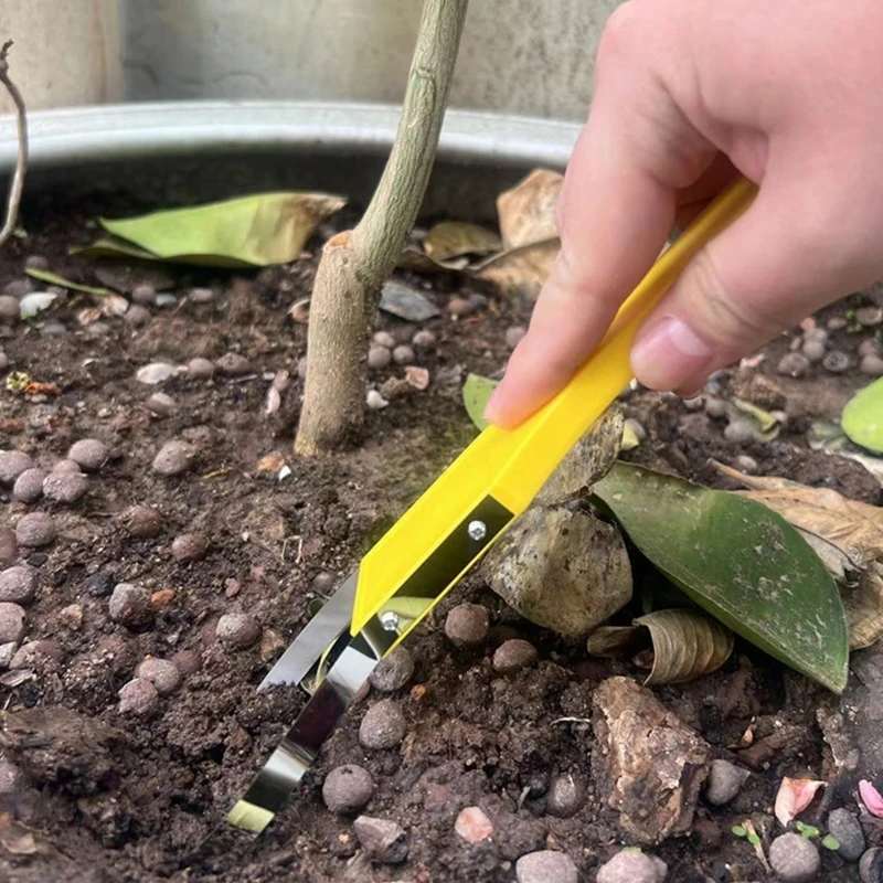 Azada bucle pequeño, herramienta jardín, azada pelea, rejilla azada oscilante mano 10 pulgadas largo, envío