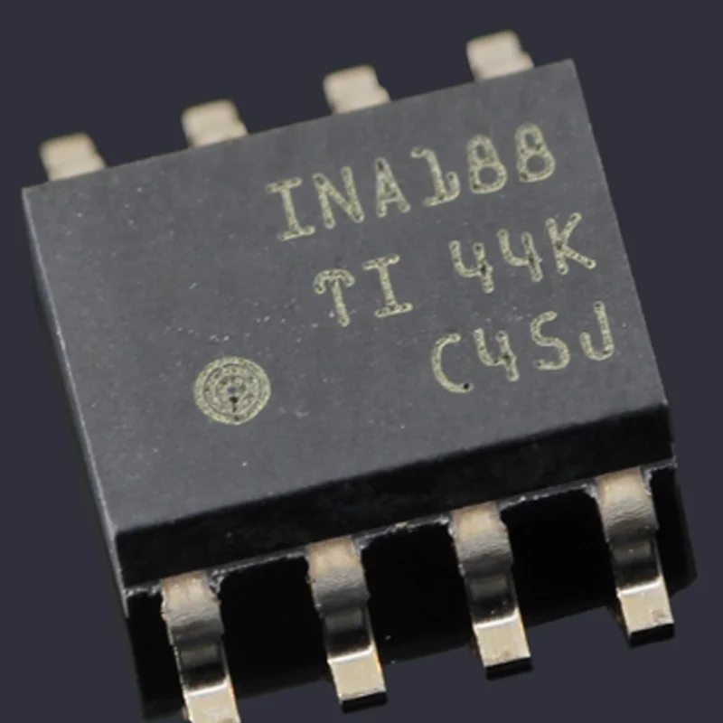 

10 Pieces of Brand New Original Ina188Idr with Marking Ina188 Soic-8 Instrumentation Amplifier Chips