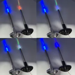 Car Refitting Antenna Retractable 7 Colored Lamp Beads Anti-collisio Lndicator Light Install Anywhere on the Body