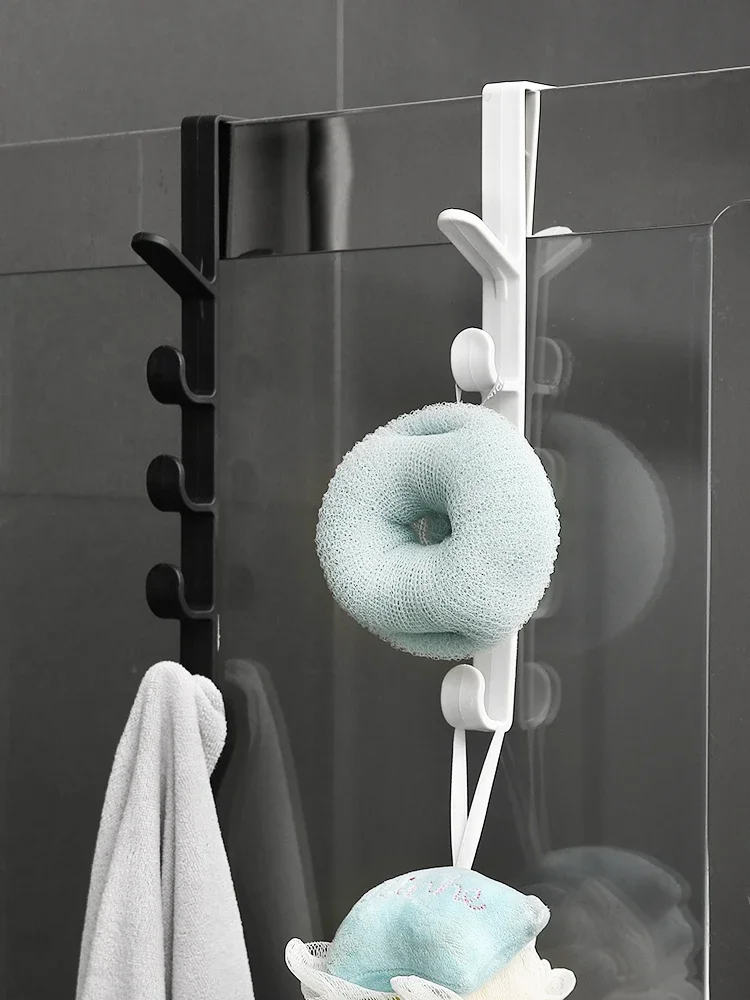 Longa Fila de Ganchos atrás da Porta, Saco Pendurado Rack, Ins Dormitory Storage, Rack de armazenamento de parede