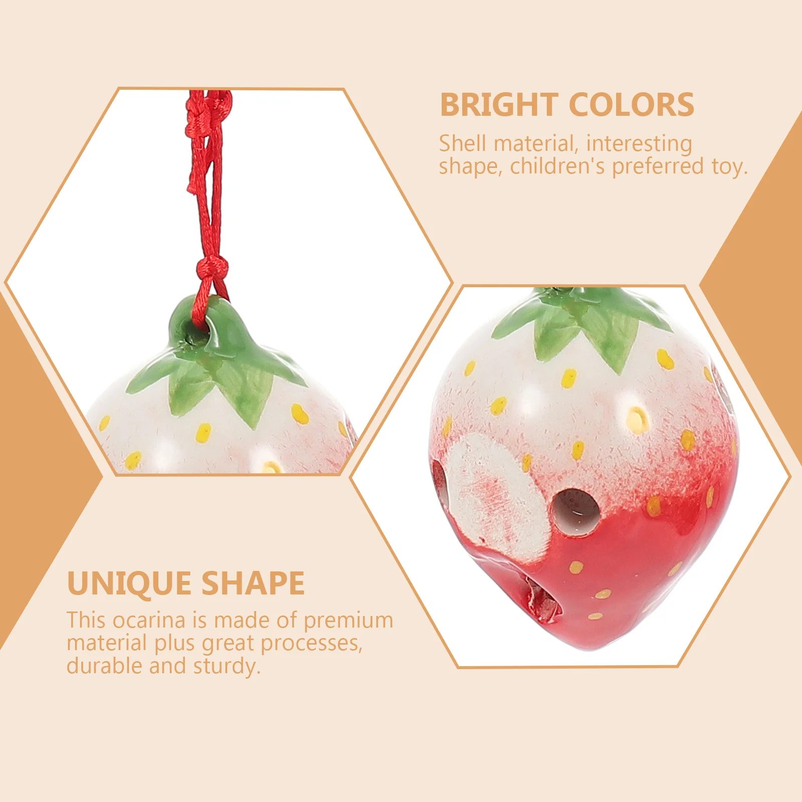 

Instrument Fruit Ocarina Strawberry Recreational Wind Instruments Beginner Practice