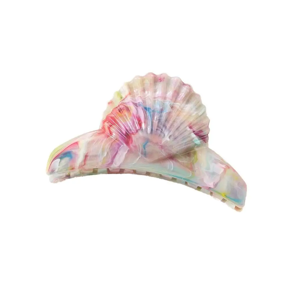 

Hair Grab Clip Acetate Shell Hair Clips Acetic Acid Korean Style Acetic Acid Barrettes Beach Headwear High Ponytail Clip