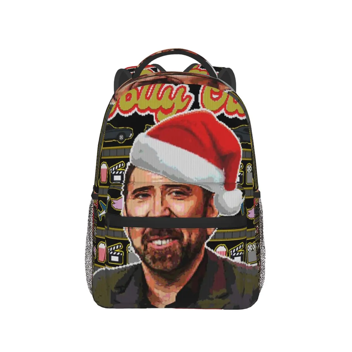 

Nicolas Cage Backpack Hot Sale Daypack Large Capacity Boys Girls BookBag School Bag Shoulder Bags for Men Women