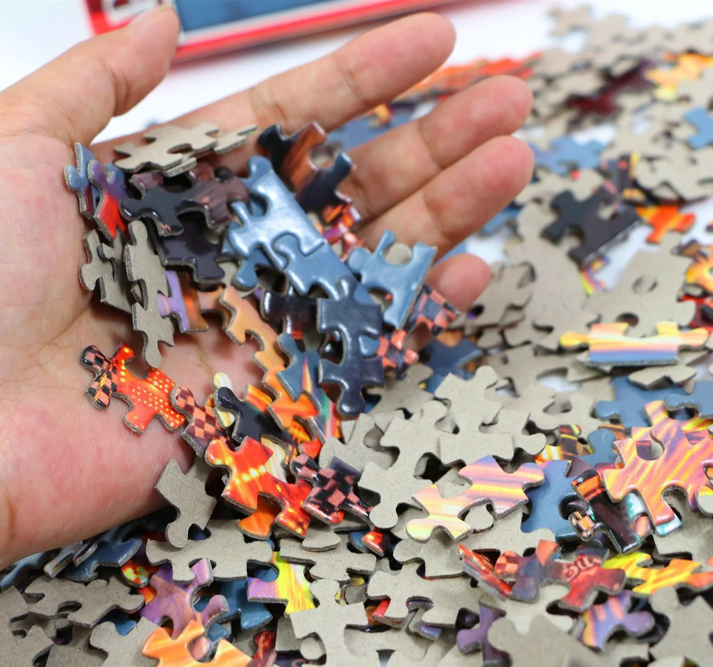 TOBEFU 500 sztuk Puzzle dekompresyjne montaż obrazu puzzle krajobrazowe zabawki dla dorosłych dzieci dzieci gra zabawki edukacyjne — zdjęcie 5