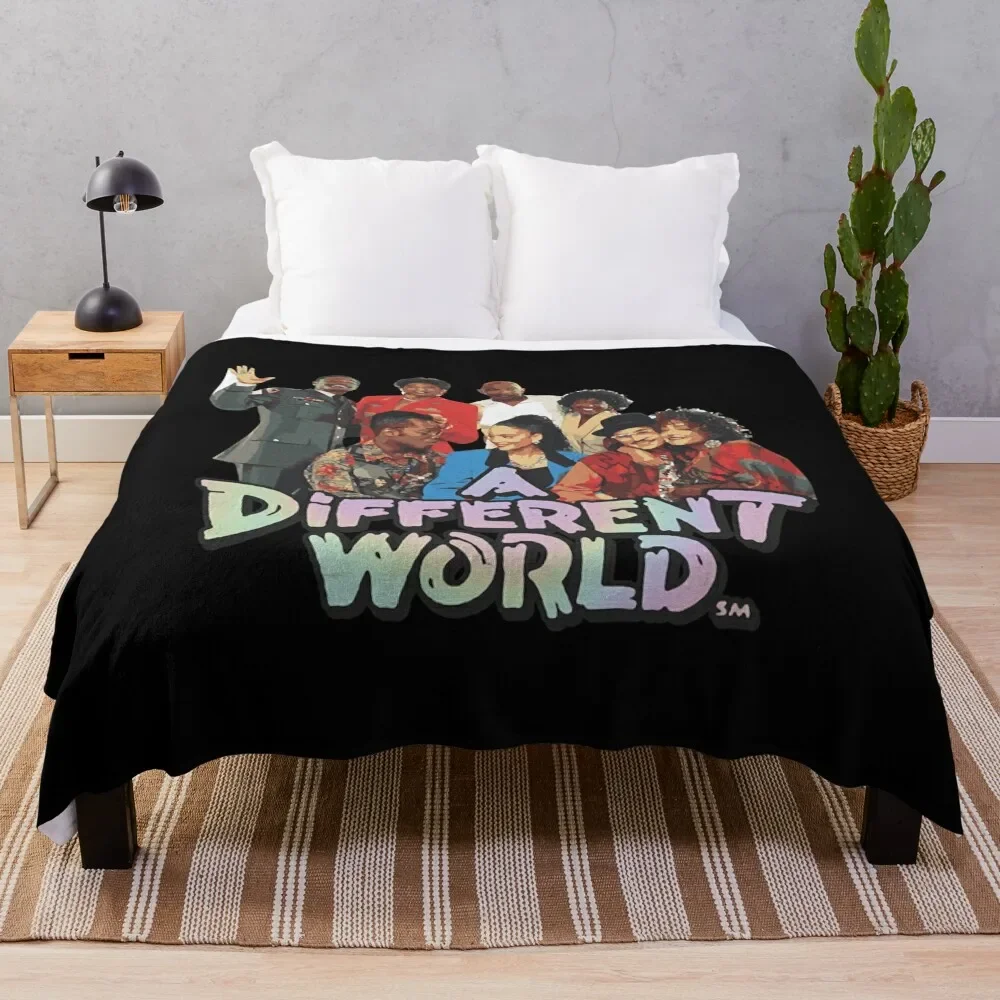 

A different world Throw Blanket Cozy Warm Blanket for Bed Room Decor