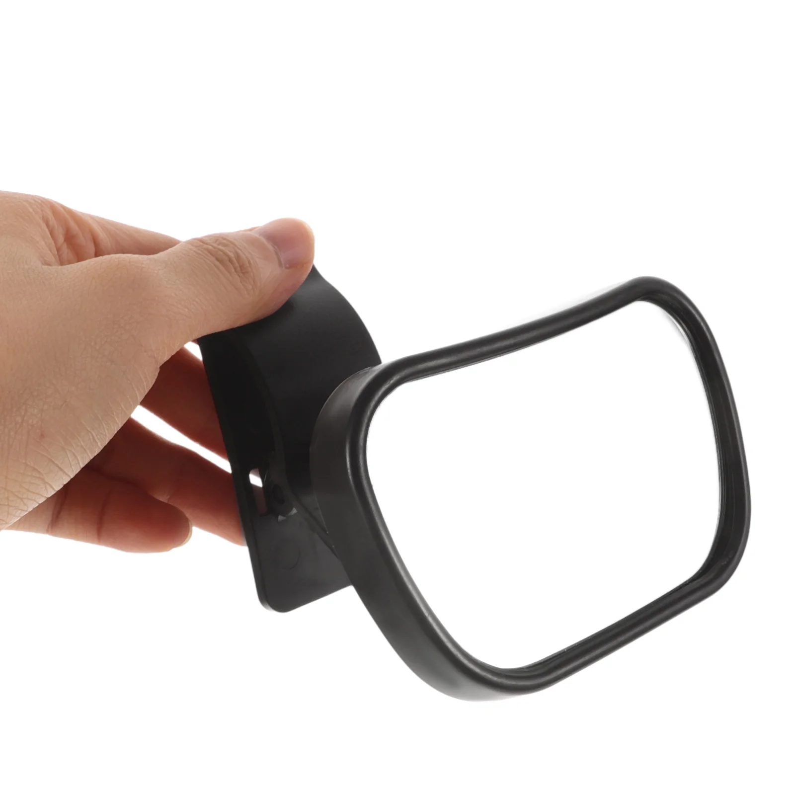 مشبك مرآة المقعد الخلفي للسيارة على مرآة أمان قابلة للتعديل، منظر المقعد الخلفي الداخلي لمرايا مقعد السيارة الخلفي للرضع