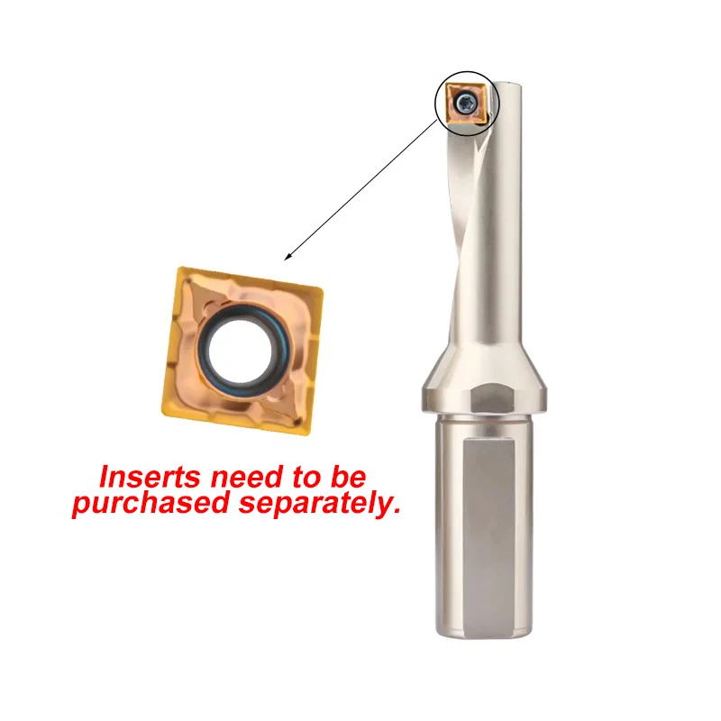 SF TCAP Single Edge U Drill for Insert QCMT 2.25D 2.5D 3.25D Drilling Turning Boring And Other Integrated Multi-Function Drill