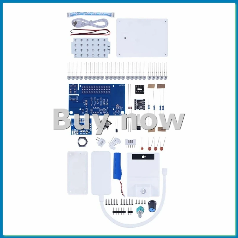 

Soldering Practice Kit LED Desk Lamp with Adjustable Brightness, DIY Electronic Soldering Project Kits-A51M