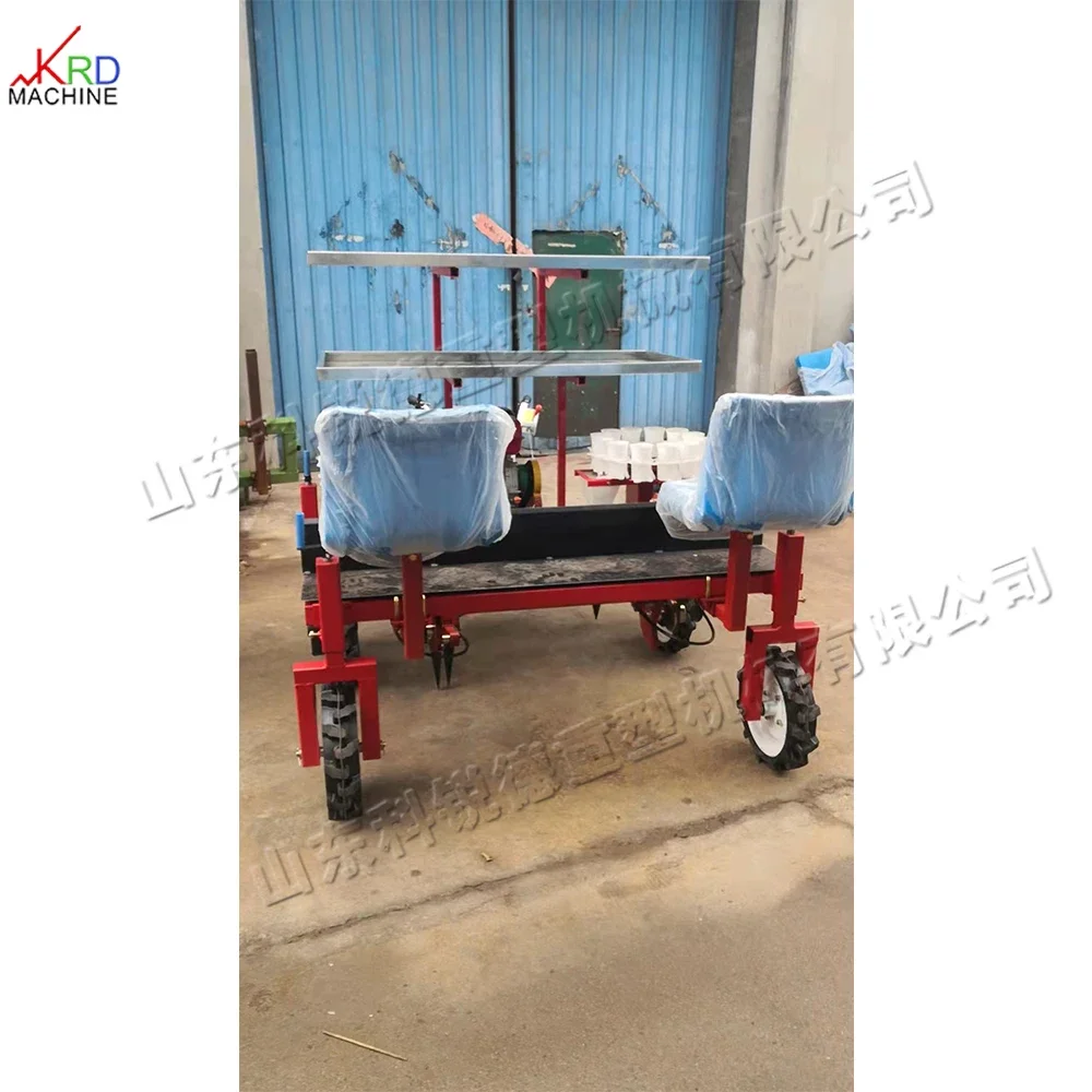 Agricultural machinery self-propelled planting machine greenhouse seedling transplanting machine