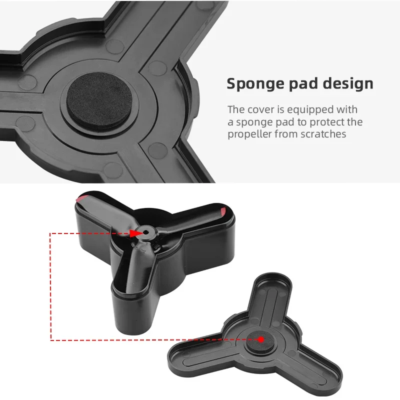 Plastic Propeller Storage Box for DJI FPV Drone Propeller Blade Paddle Anti-fall Protection Box For DJI FPV Drone Accessories