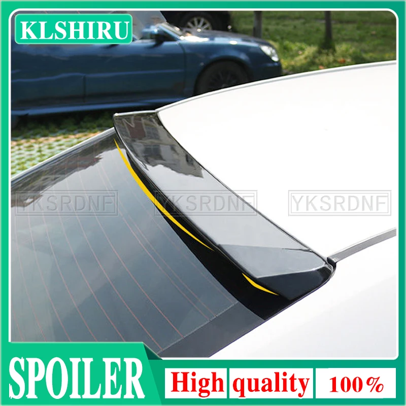 KLSHIRU For Toyota Corolla Spoiler 2014 2015 2016 2017 Car Tail Wing Decoration ABS Plastic Unpainted Rear Trunk Roof Spoiler