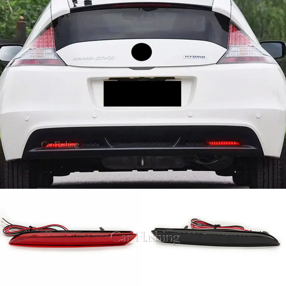 

For Honda 11-13 Fit LED rear bumper fog lights retrofitted with rear bumper fog lights