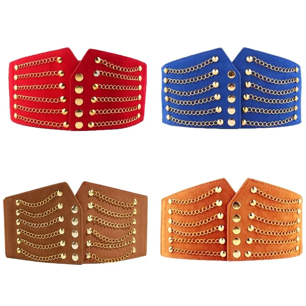 novo-cinto-de-cintura-largo-elastico-com-fivela-e-corrente-de-rebites-elegante-para-vestuario-feminino-decorativo-para-sueteres-e-vestidos