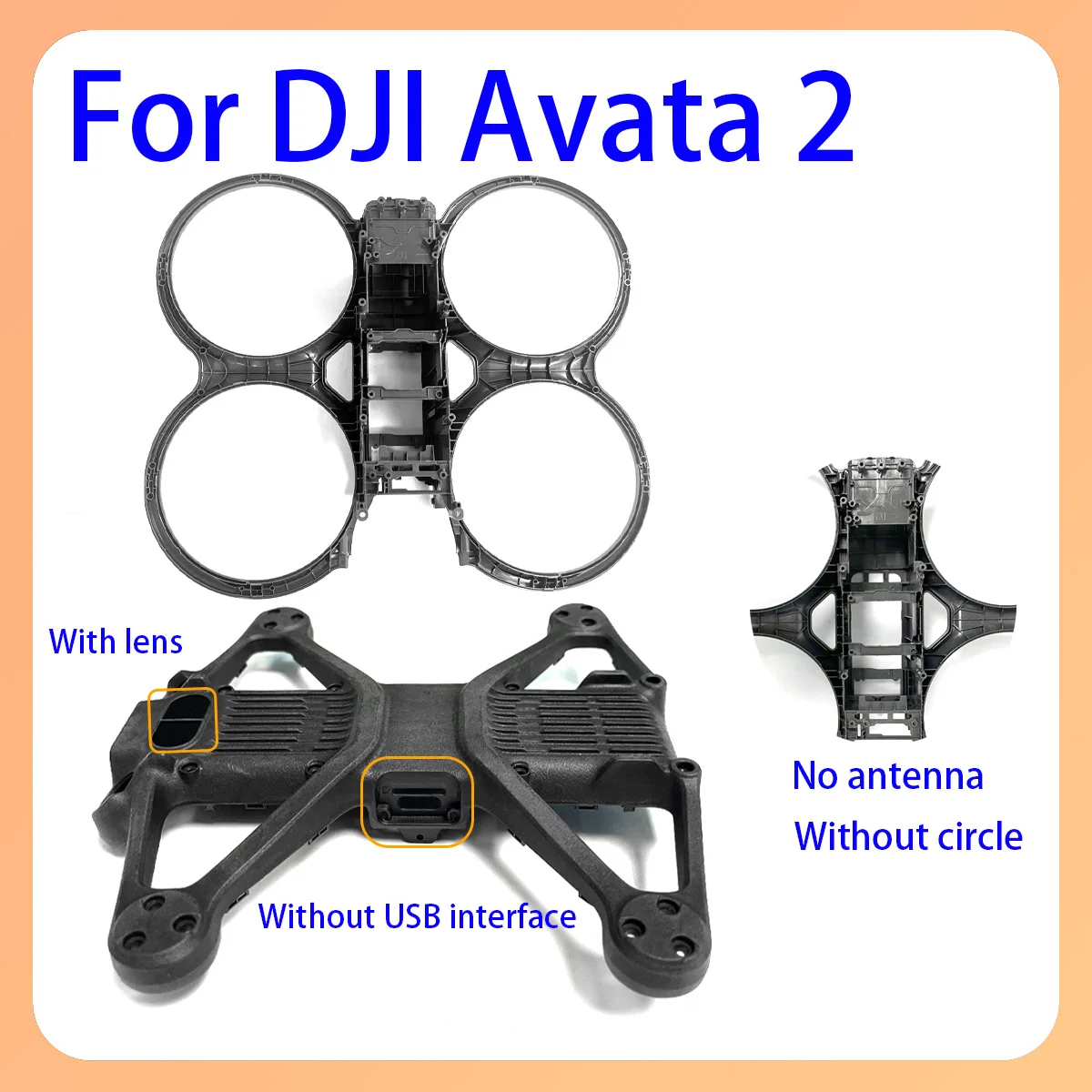 

Original Avatar 2 body upper shell, bottom shell, side cover suitable for DJI Avatar series