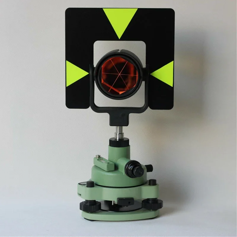 New Green Single Prism Tribrach SET System Total Station Surveying