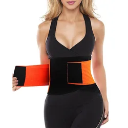 Sport Waist Trainer Cincher Weight Loss for Women Firm Control Sweat Thermo Wrap Body Shaper Belt Gym Shapewear