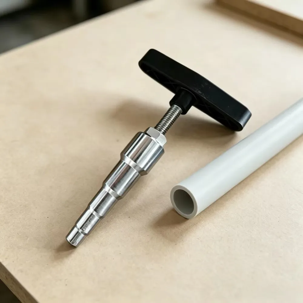 12-25mm Aluminum Plastic Pipe Rounder Manual T Shape Handle Manual Tube Expanders Operation in Narrow Space 16-32mm