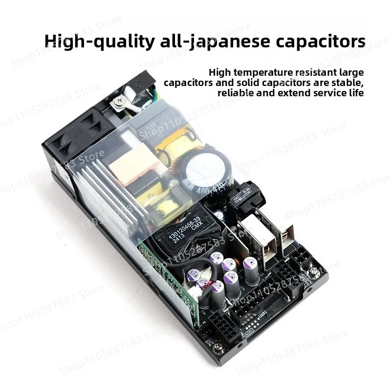 ENP7660L small 1UFlex full module 600W power supply ITXdiy small host 500W silent