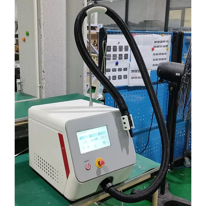 البرد برودة التبريد العلاج آلة التبريد الهواء البارد آلة تبريد الجلد الدائمة غير الجراحية آلة شد الوجه Zeno