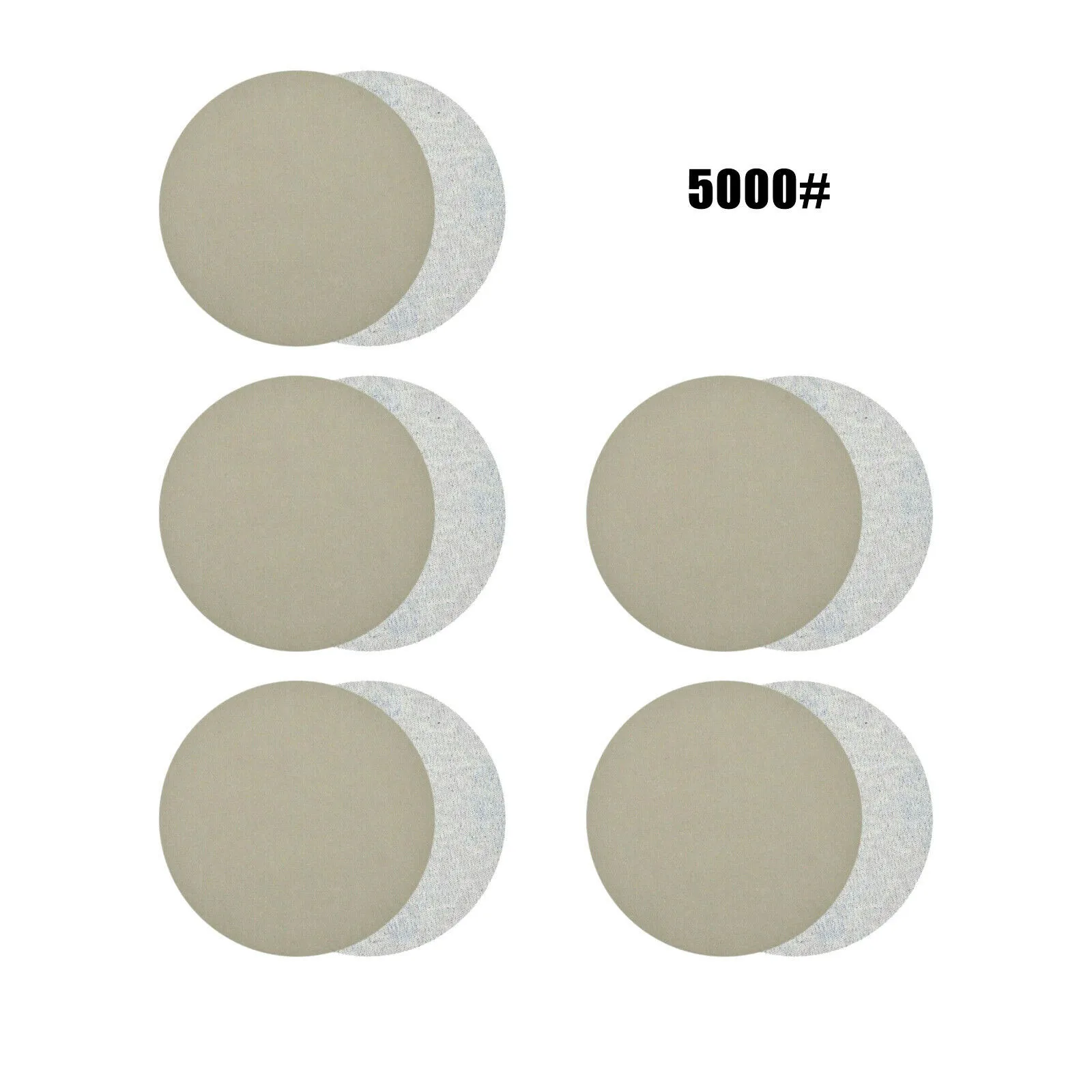 25 Piece 3 Inch Wet Dry Sanding Discs with Backing for Orbital Sander DA Polisher and Angle Grinder Applications