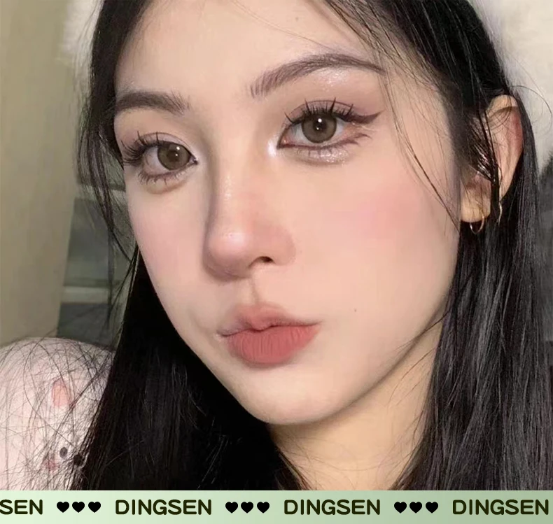 DINGSEN 10 Reihen Kleberfreie Cluster-Wimpernverlängerung Natürliche Einzelwimpern Weiche Großhandels-Falsche Wimpern für Make-up – Detail 9