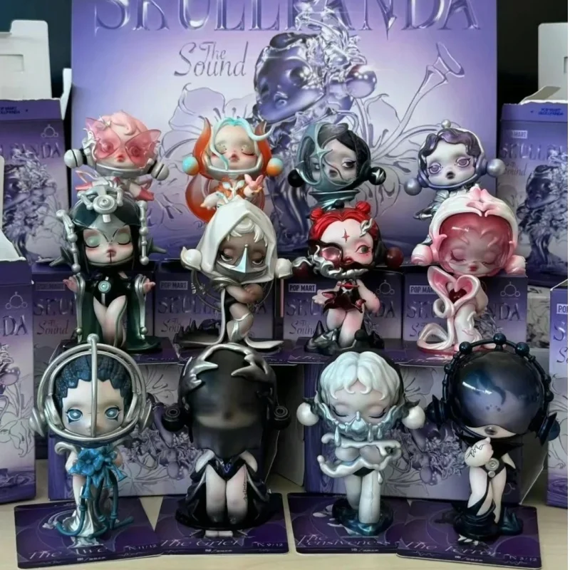 2024 New Hot Skullpanda Sound Series Super Cute Hand Fashion Sp13 Generation Doll Gift Model Decoration High Quality Version