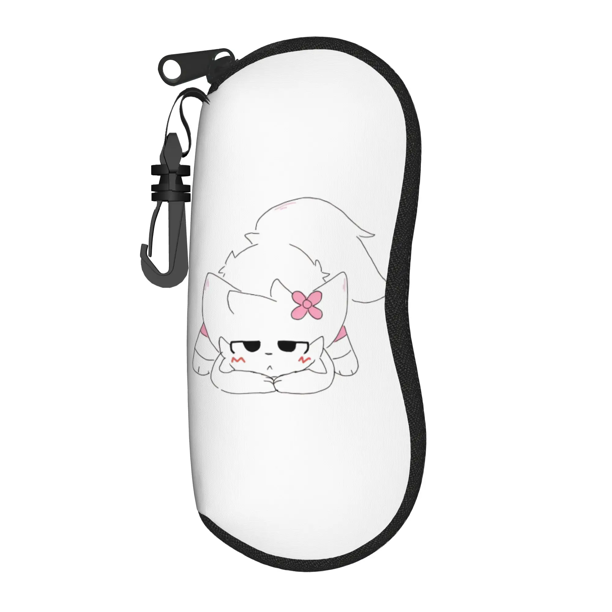Boykisser Cat Glasses Case Gifts For Women Men  Accessories  Eyeglasses Storage Box Charming Eye Contacts Case