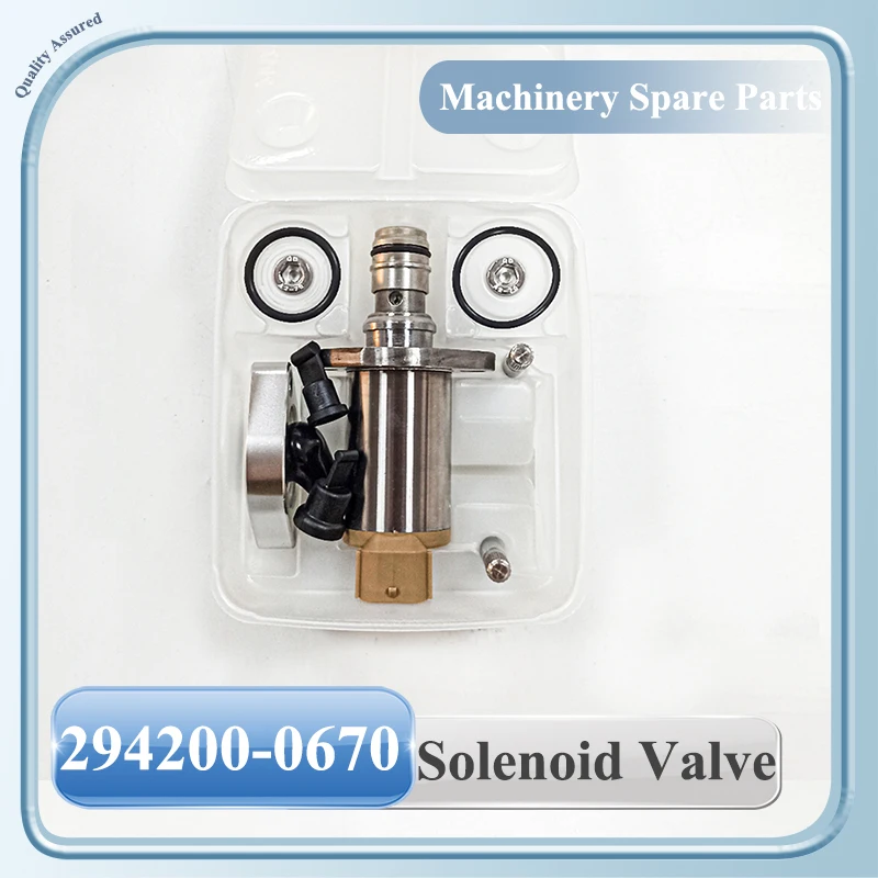 SCV 294200-0670 2942000670 Fuel Pump Suction Control Valve For Engine J05E J08E Excavator Accessories