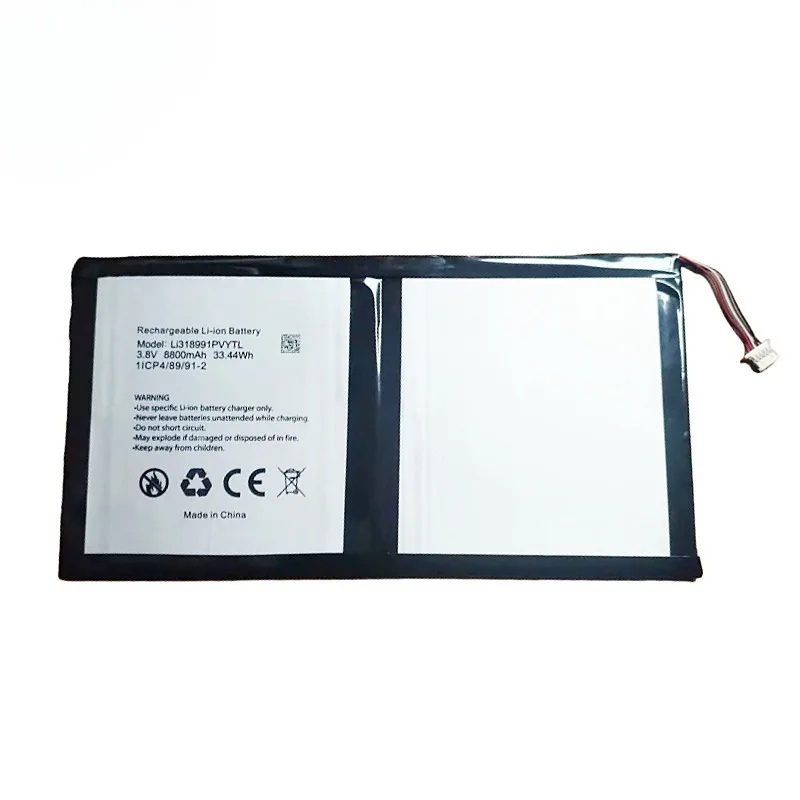 Alternative battery 3.8V 8800MAH Li318991PVYTL for Pad 18 Tablet PC battery
