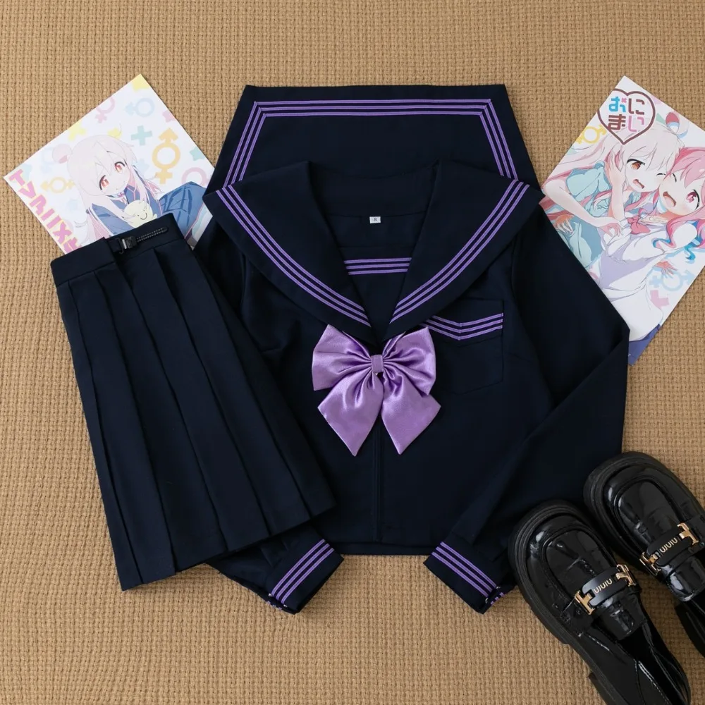 school-uniform-japanese-purple-three-stripe-short-sleeve-jk-sailor-suit-basic-college-outfit-student-uniform-anime-cosplay