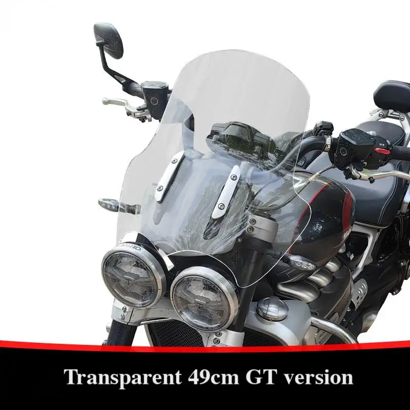 Voor Triumph Rocket 3 GT Rocket 3 voorruit R-versie gemodificeerde aangepaste voorruit GT-versie brede voorruitaccessoires