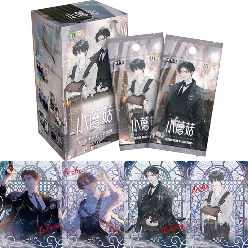 

Веселая карточка Премиум Художник Коллекция открыток Ограниченная серия Anzhe Lu Feng Персонаж Искусство Вирусный комикс Подарочные карты Любители книг